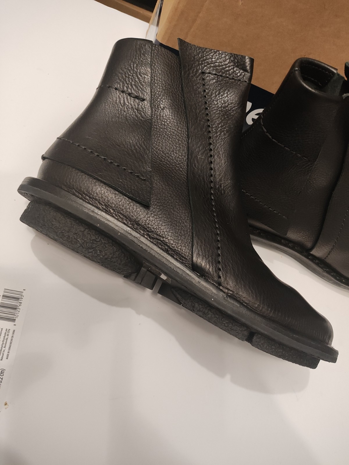Trippen Humble Boots 42 Black made In GERMANY