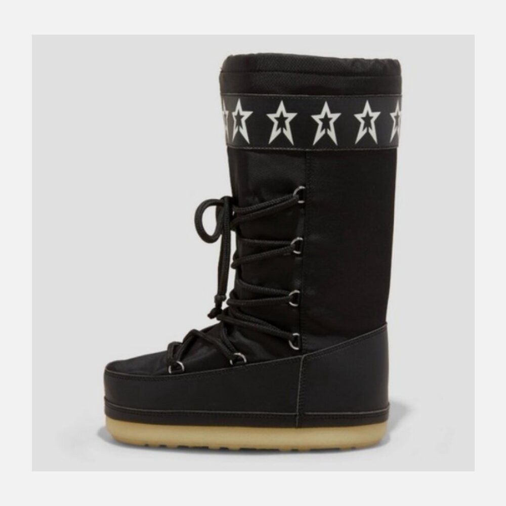 Women’s Buffy Winter Boots – Wild Fable Black 8
