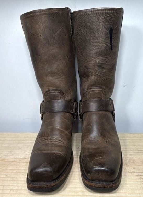 Frye Harness 12R Leather Motorcycle Boots size 7.5 M