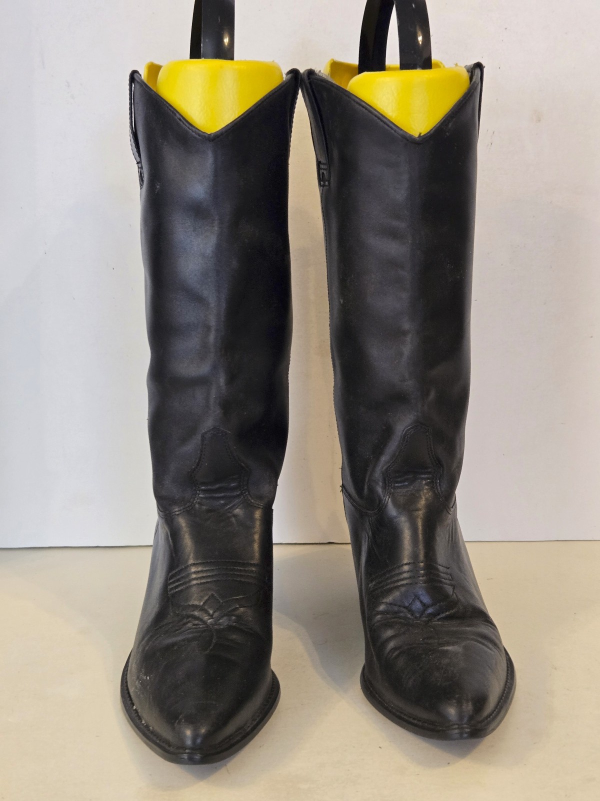 Unbranded Womens Cowgirl Western Boots Black Size 7.5 M