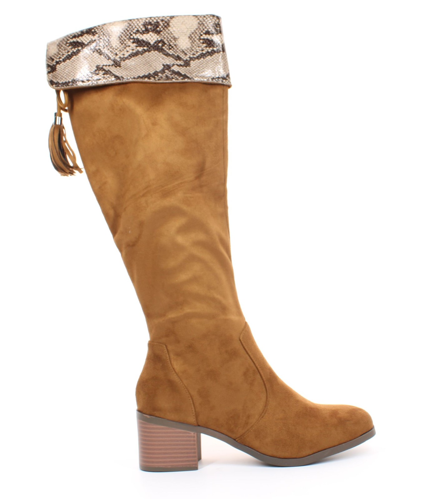 Trary Womens Brown Fashion Boots Size 9 (1976780)