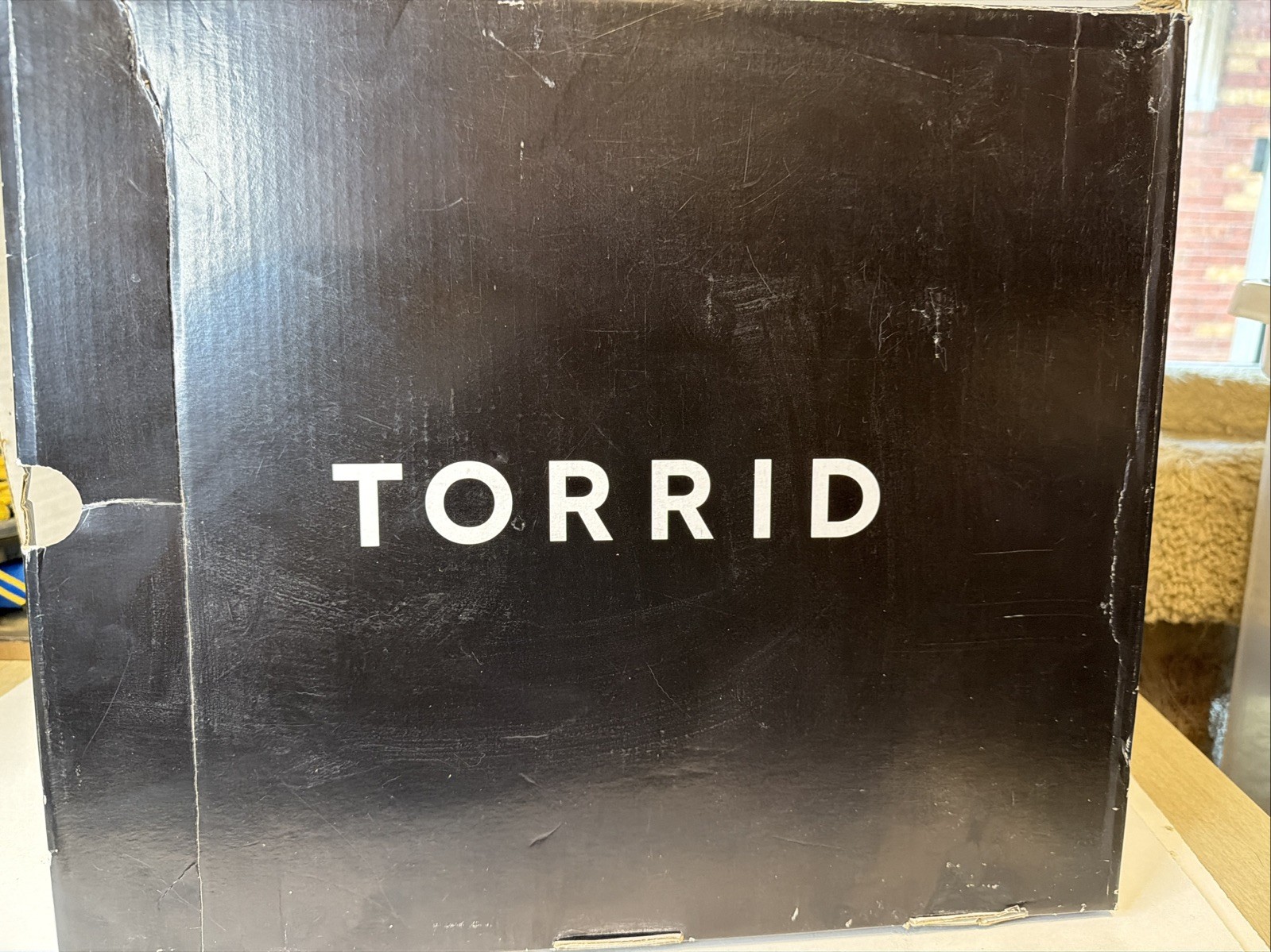TORRID Dual Buckle Knee-High Boot Sz 11 Extended Wide Calf Zippered Sides