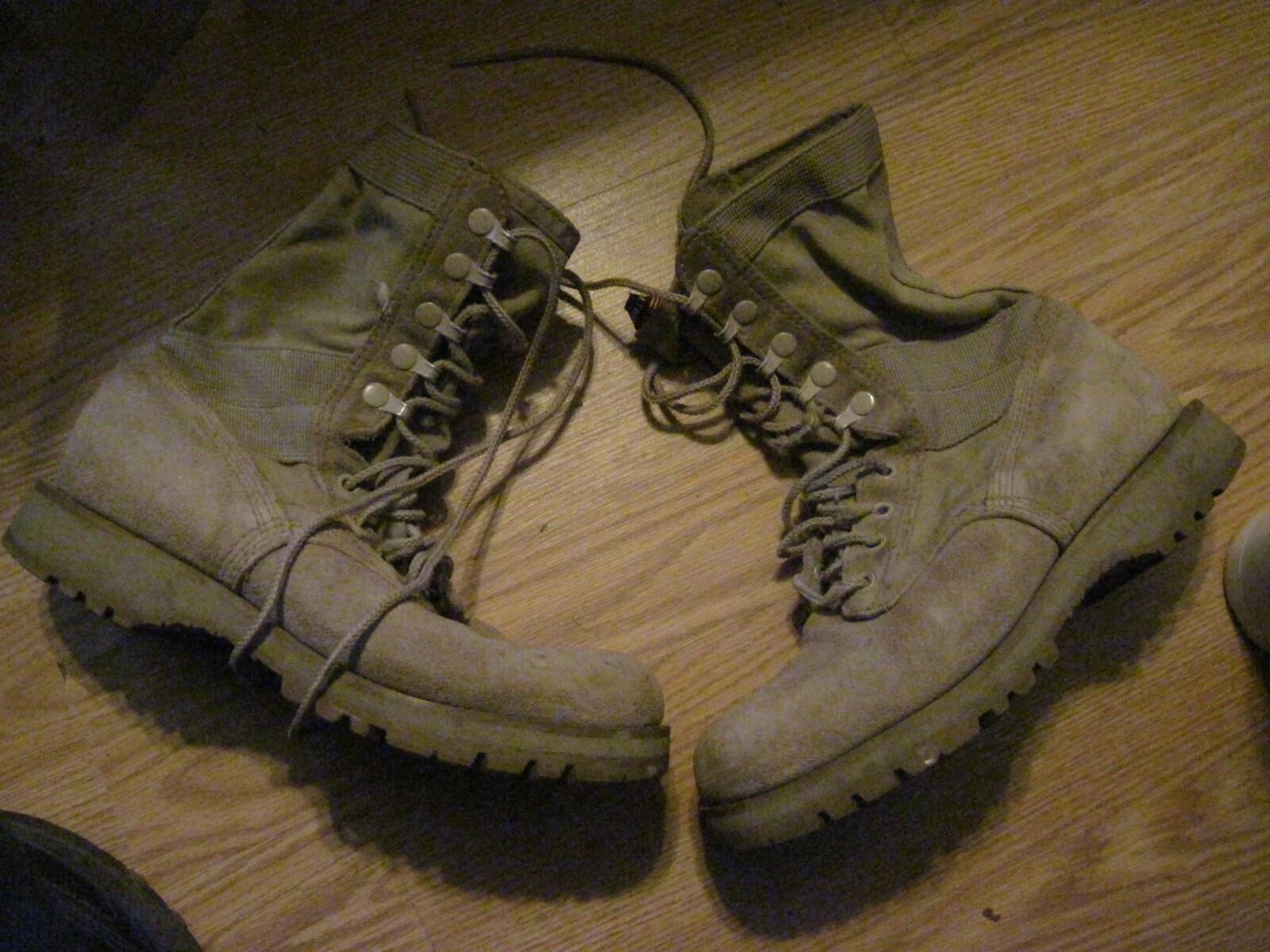 Altama Leather Combat Boots Women’s 5878 5 R Tan Military Boots