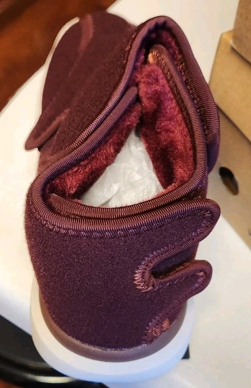 FitVille Diabetic Boots Women’s 7.5 W Wide Width Fully Adjustable Straps Winter