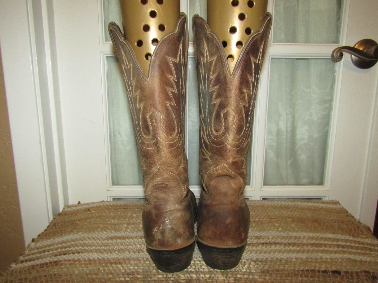 Ariat 10001021 Women’s Western Cowgirl Western Boots Brown Leather Size 9 C