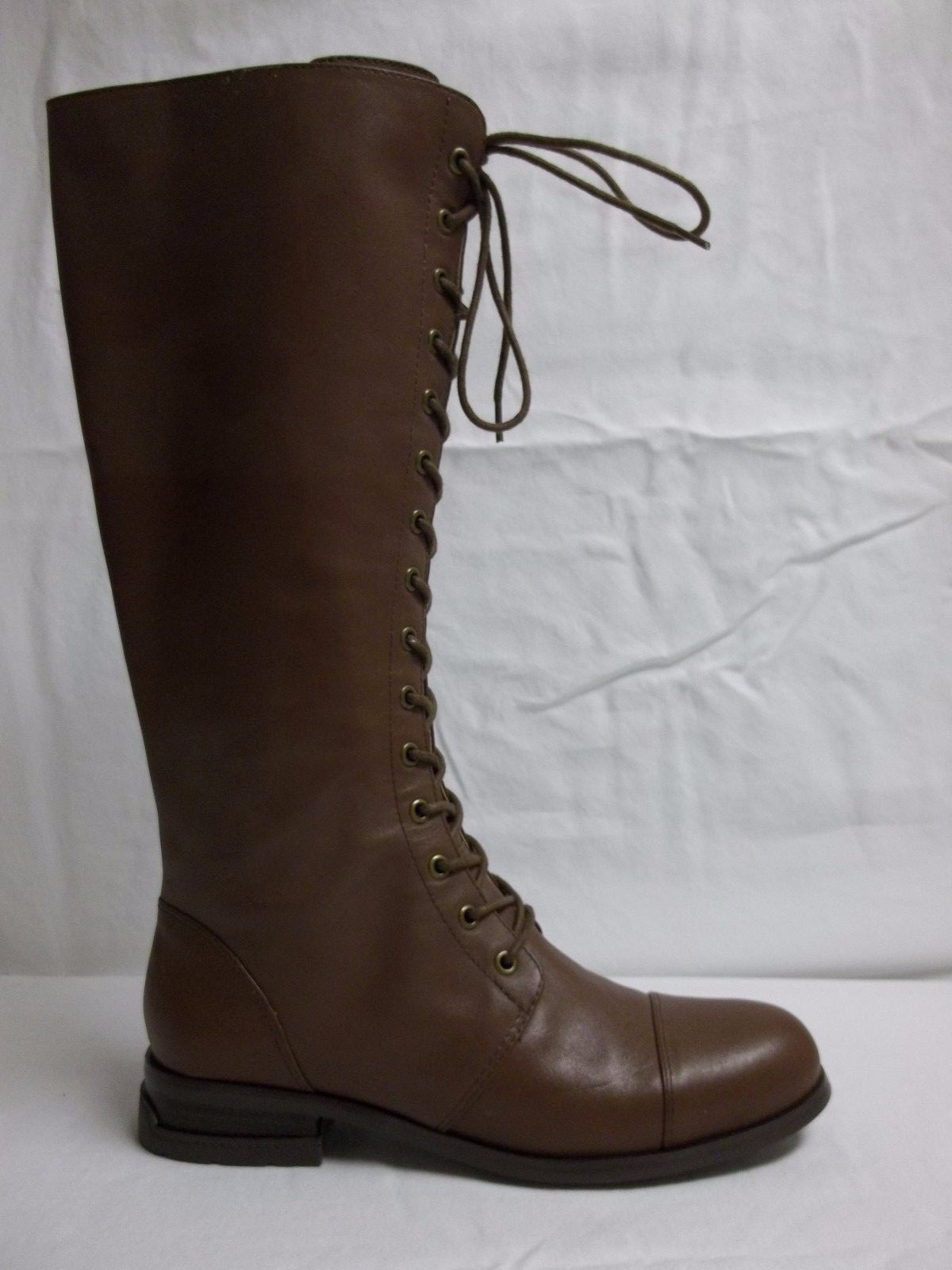 Zoe + Luca Size 6.5 M Lisa Brown Leather Knee High New Womens Shoes NWOB Boots