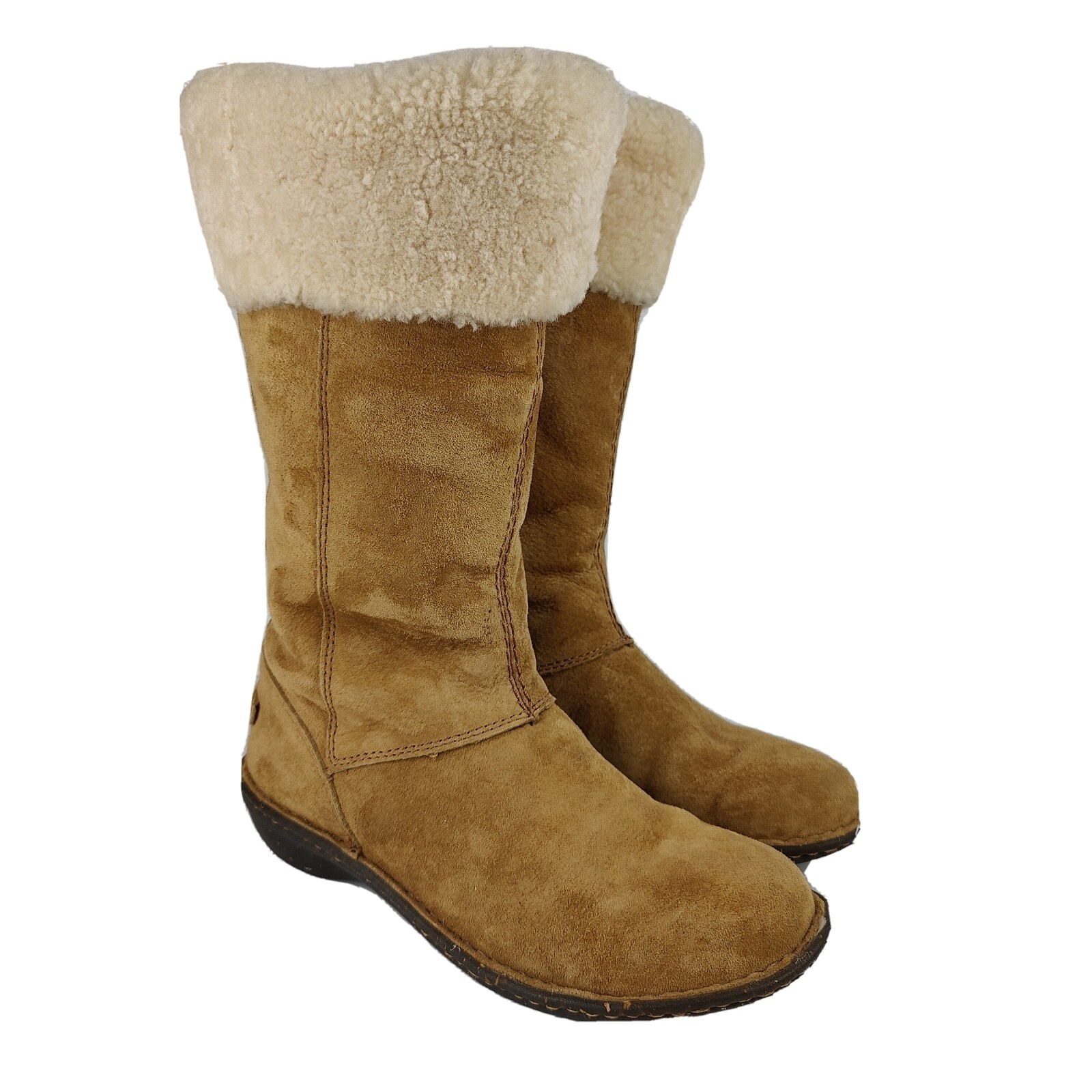 UGG KARYN WOMEN TALL BOOTS CHESTNUT US 6 /UK 4.5 /EU 37 /JP 23 Brown Suede