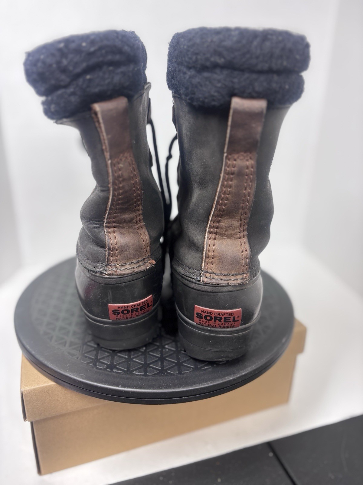 Sorel Alpine Vtg Waterproof Black Snow Boots Women’s Activewear Outdoors Size 7