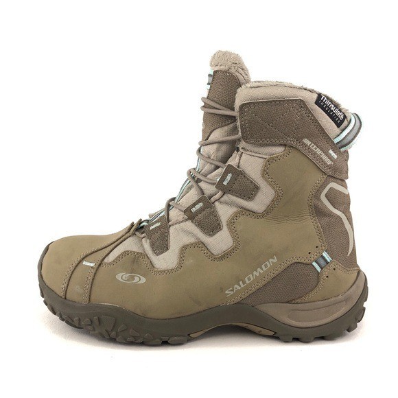 Salomon Snowtrip TS Winter Boots Womens Size 9 EUR 41.1/3 Waterproof Insulated