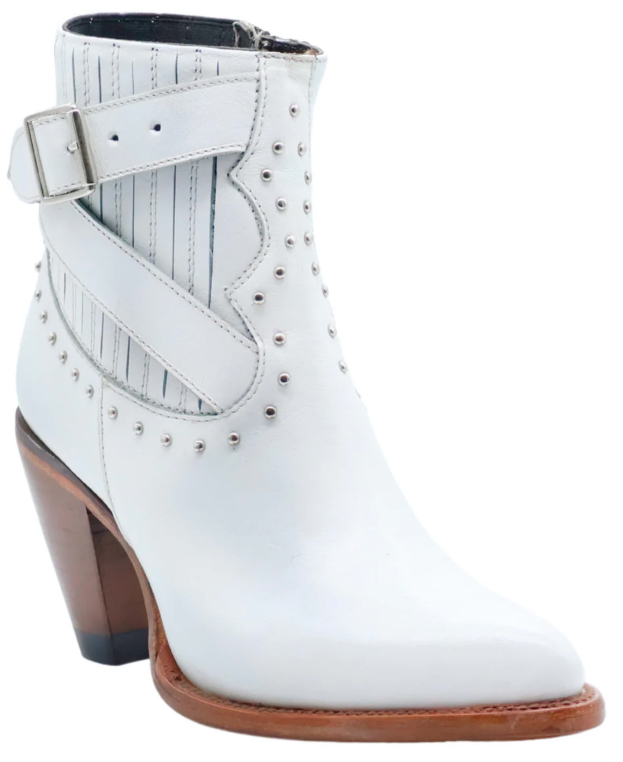 botas blancas de mujer. botines Silverton de mujer