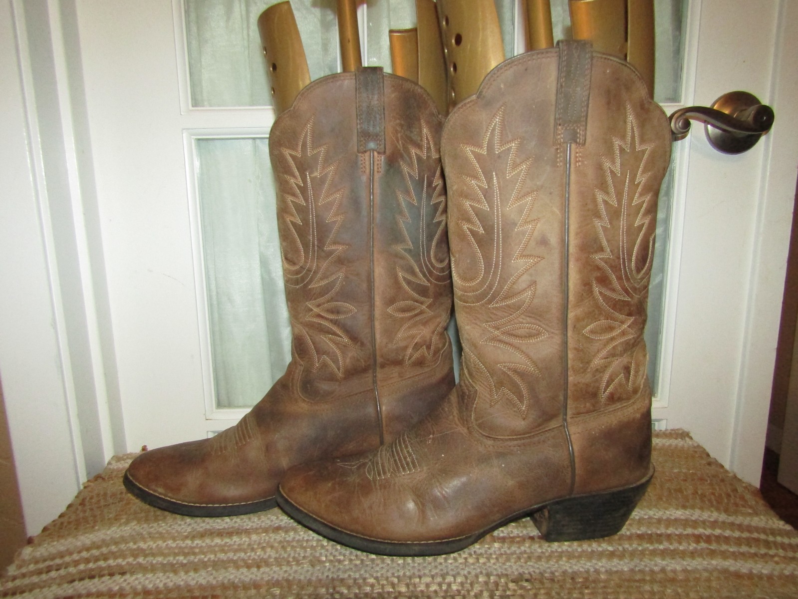 Ariat 10001021 Women’s Western Cowgirl Western Boots Brown Leather Size 9 C