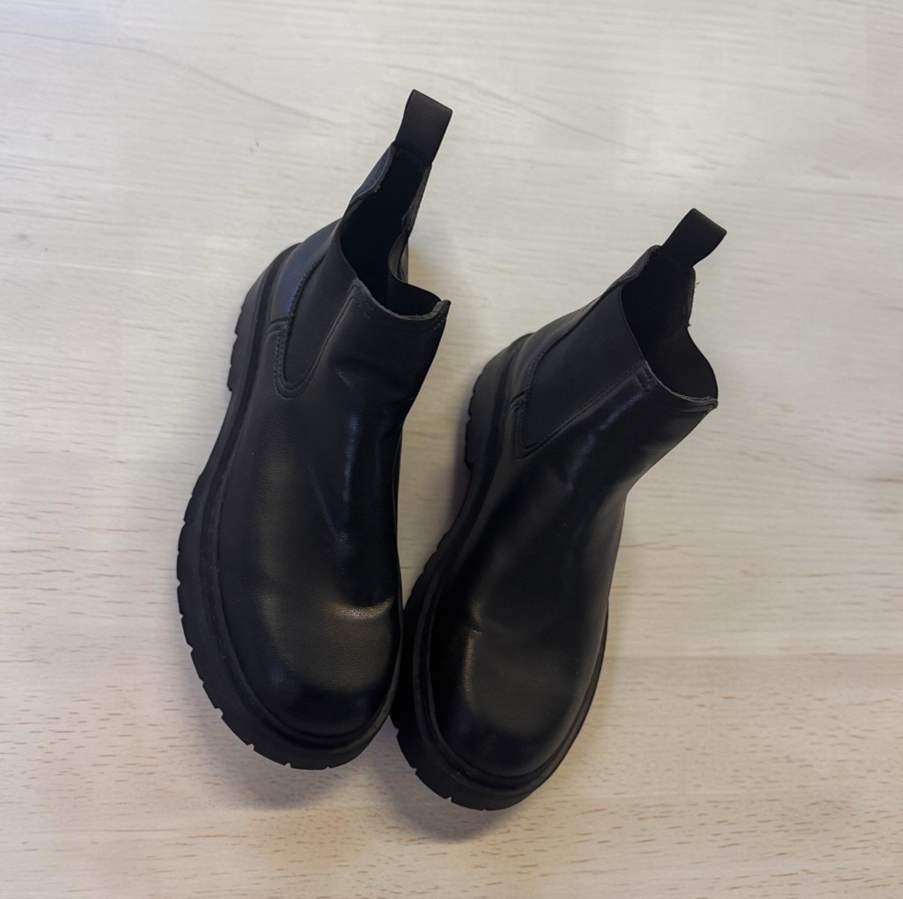Women’s Classic Chelsea Ankle Boots – Slip-On Chunky Sole Casual Fashion Boots