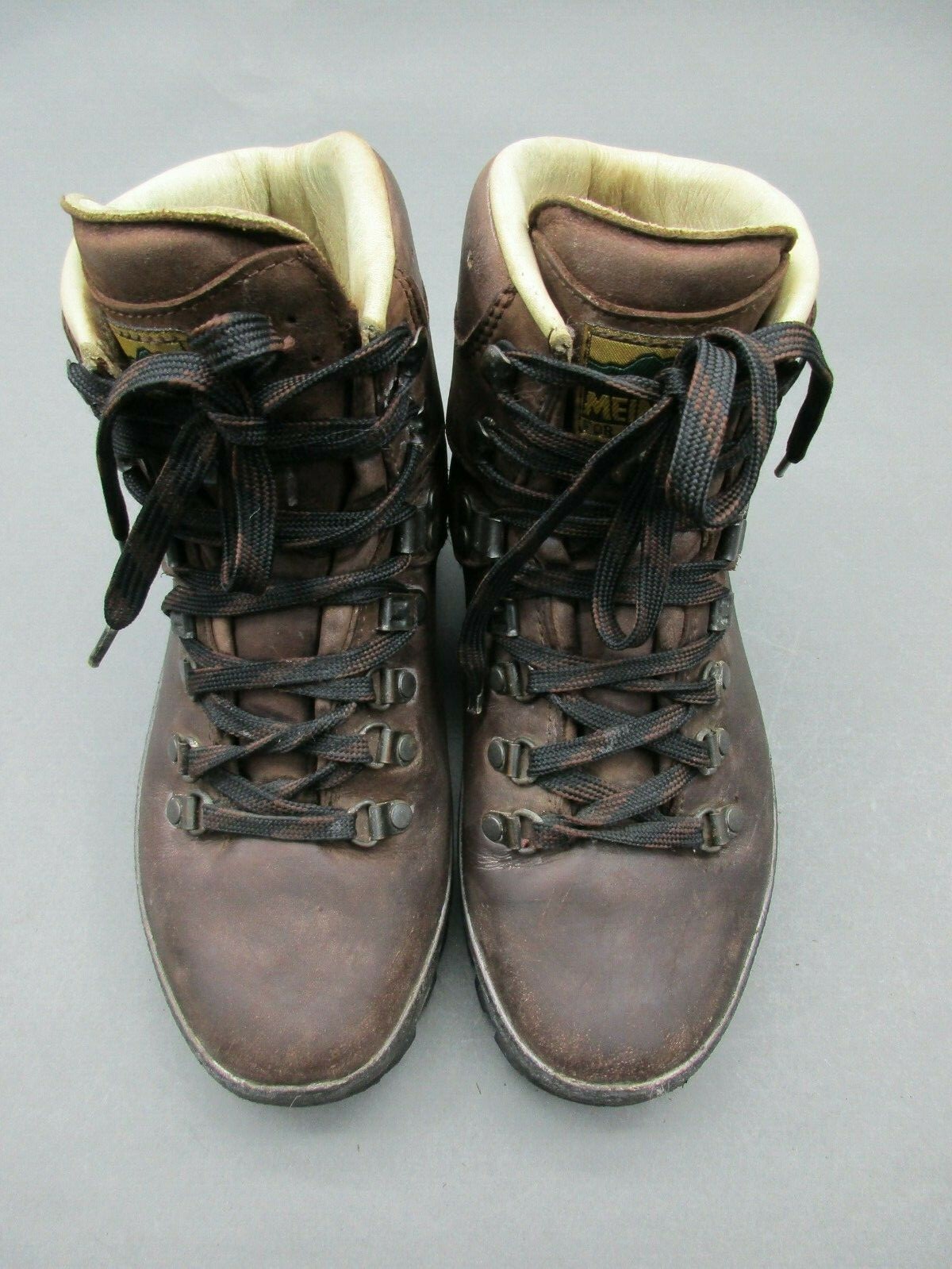 Meindl Size 7 Women’s Brown Lace Leather Vibram14597 Hiking/Fishing/Work Boots1B