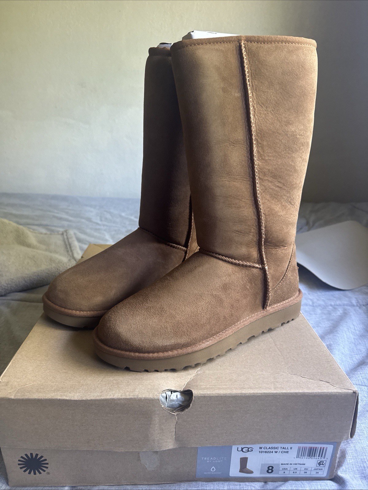 UGG Womens Classic Tall II Boots | Chestnut | 1016224-CHE | Authentic New