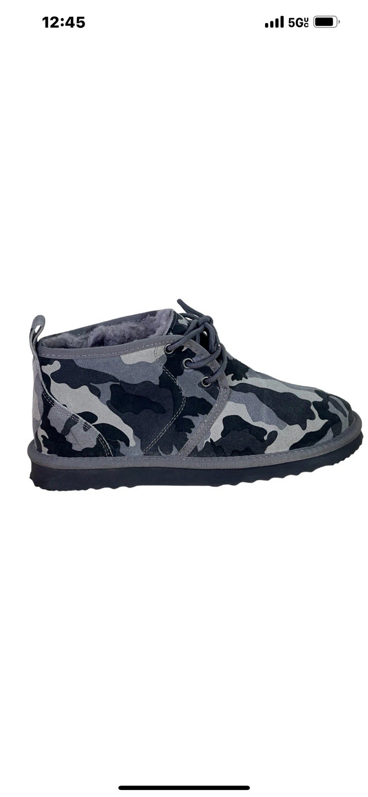 Alpine Design camo suede men6/ womens 8 waterproof hiking boots nwt