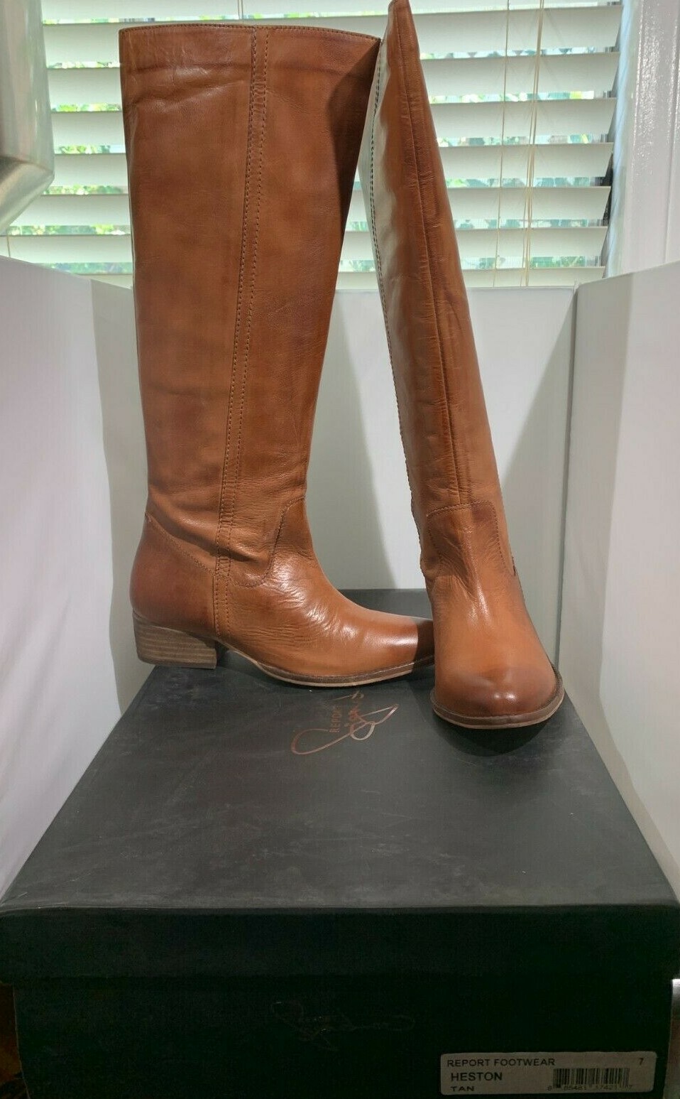 Report Footwear Heston Boot-Tan-Choose Your Size