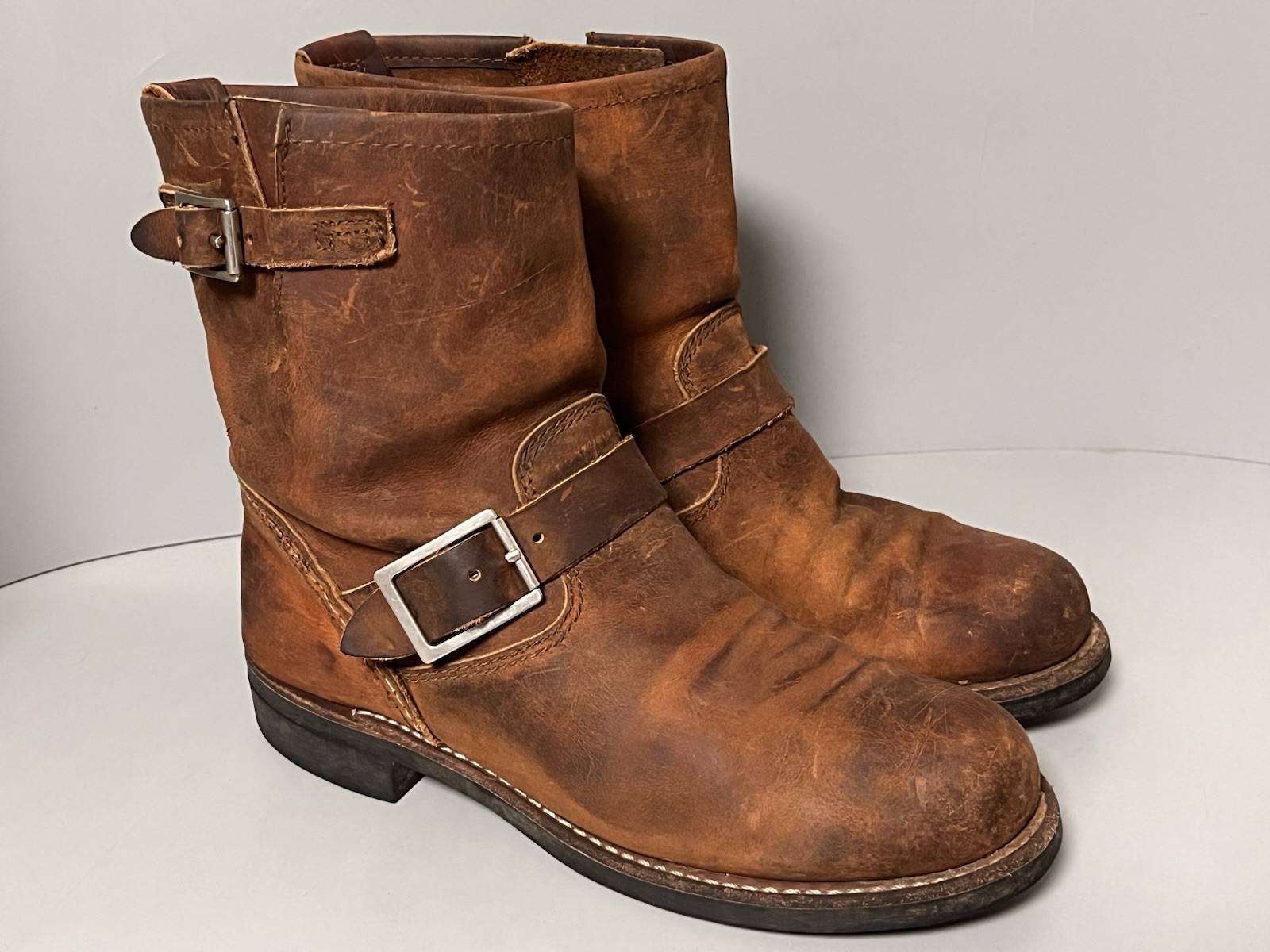 Red Wing 3356 Short Engineer Cooper Rough & Tough Boots Women US 7.5 38- USA