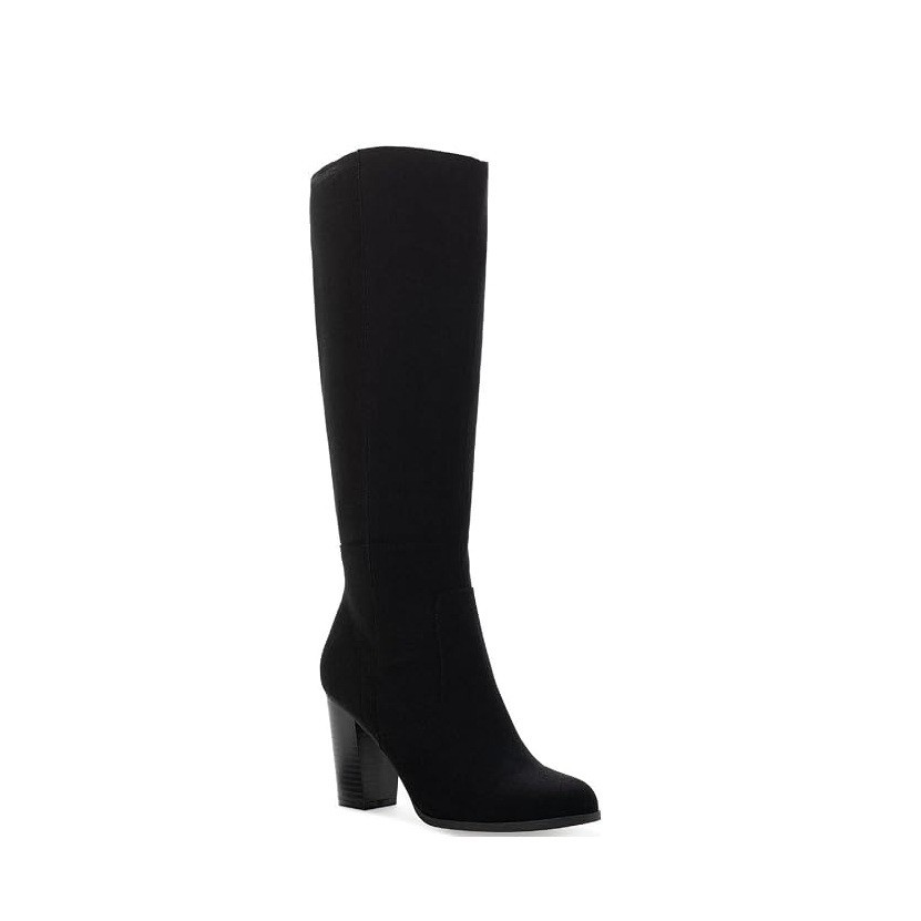 Style & Co Womens 13 W XWC Black Addyy Block Heel Knee High Boots NIB QK8