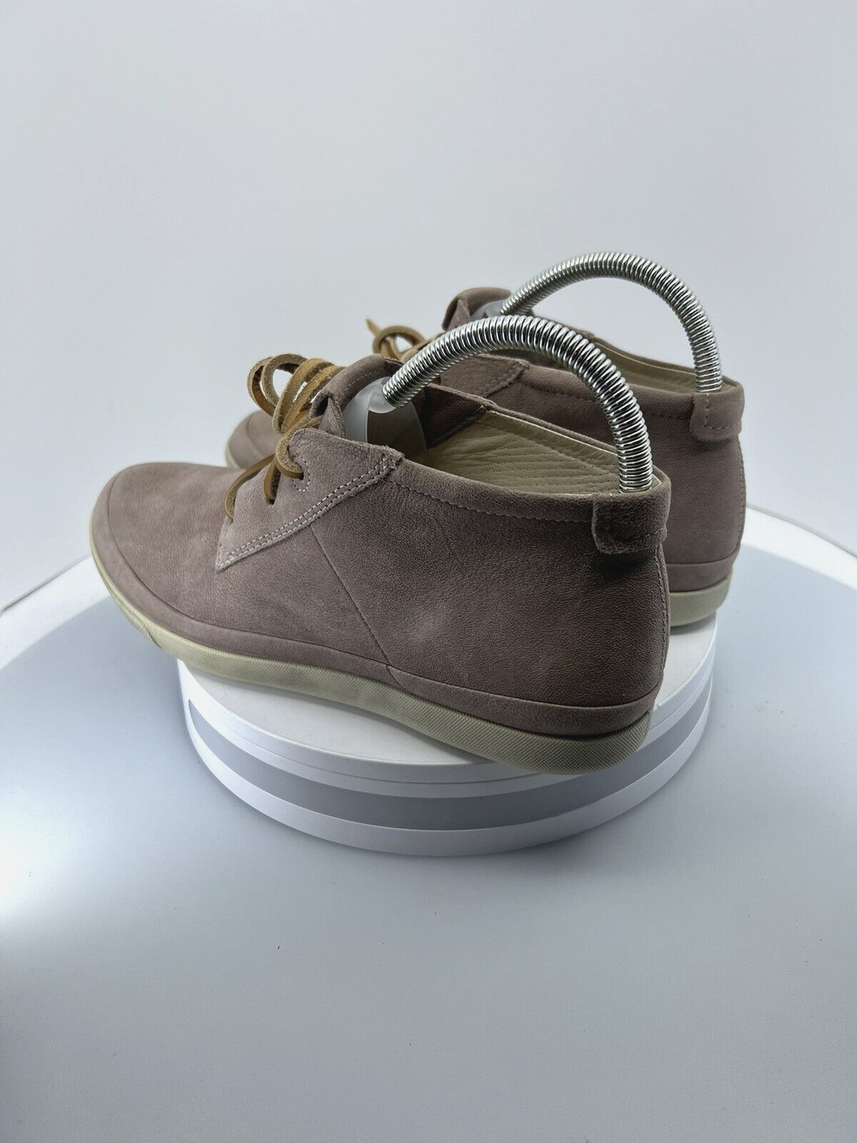 ECCO Women Size 10-10.5 (41 EU) Damara Chukka Boots Pink distressed soles style.