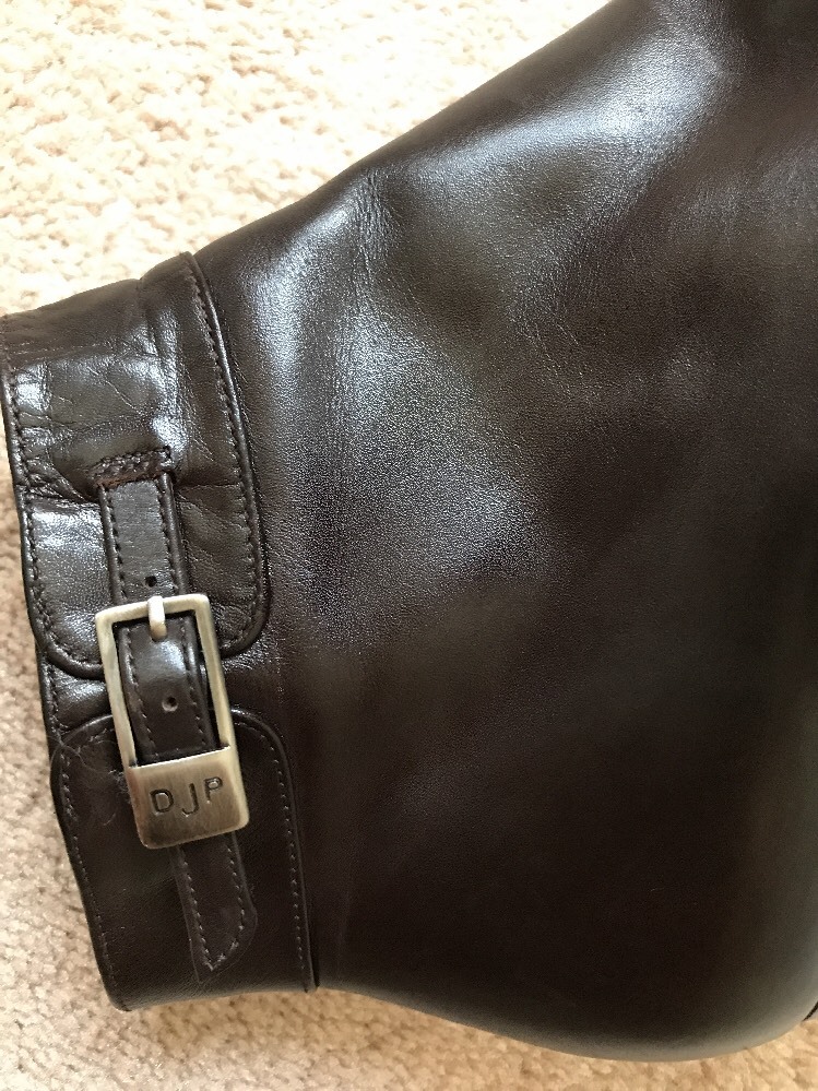 Donald J Pliner Brown Leather Ankle Boots Sz 6 M