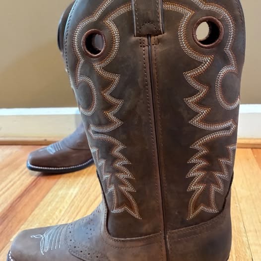 Masterson Cowboy Boots Women’s Leather Size 8 M Brown – Style RB1688  BRAND NEW