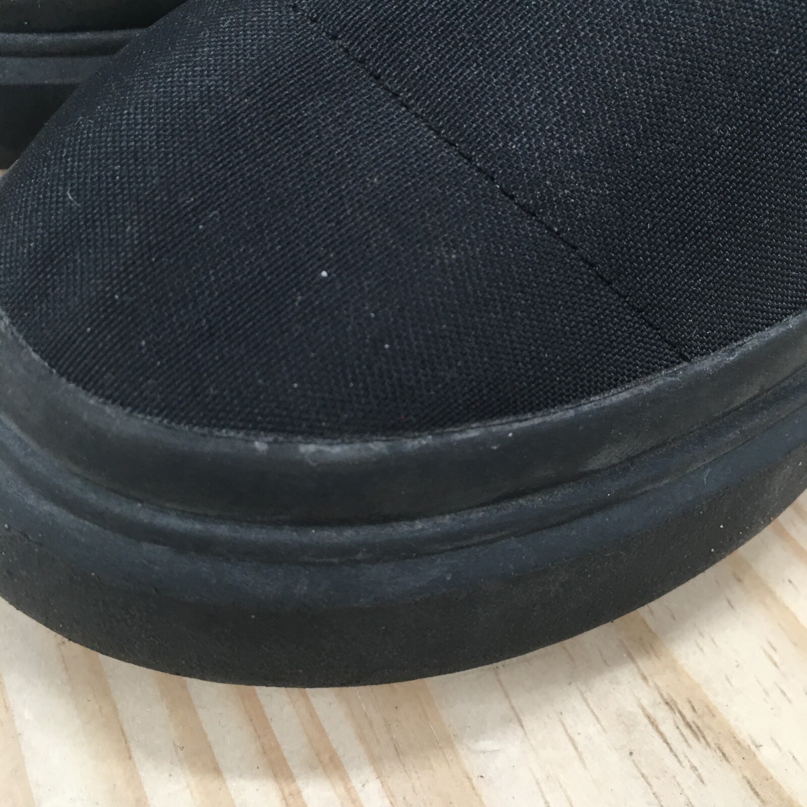 Zara Winter Snow Boots Womens 37 Black Side Zip Almond Toe Comfort Quilted