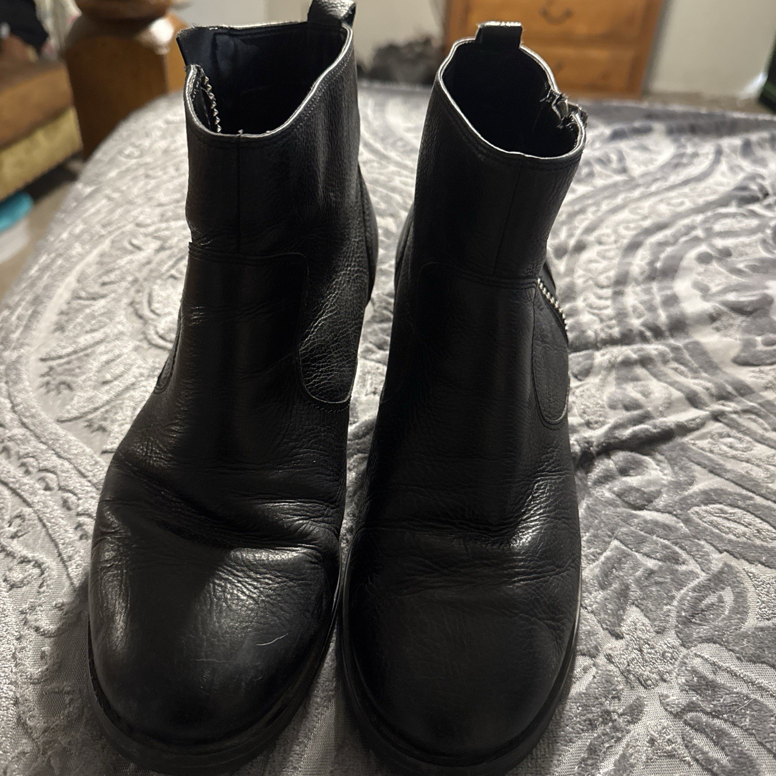 Tara M Grace Black Boots