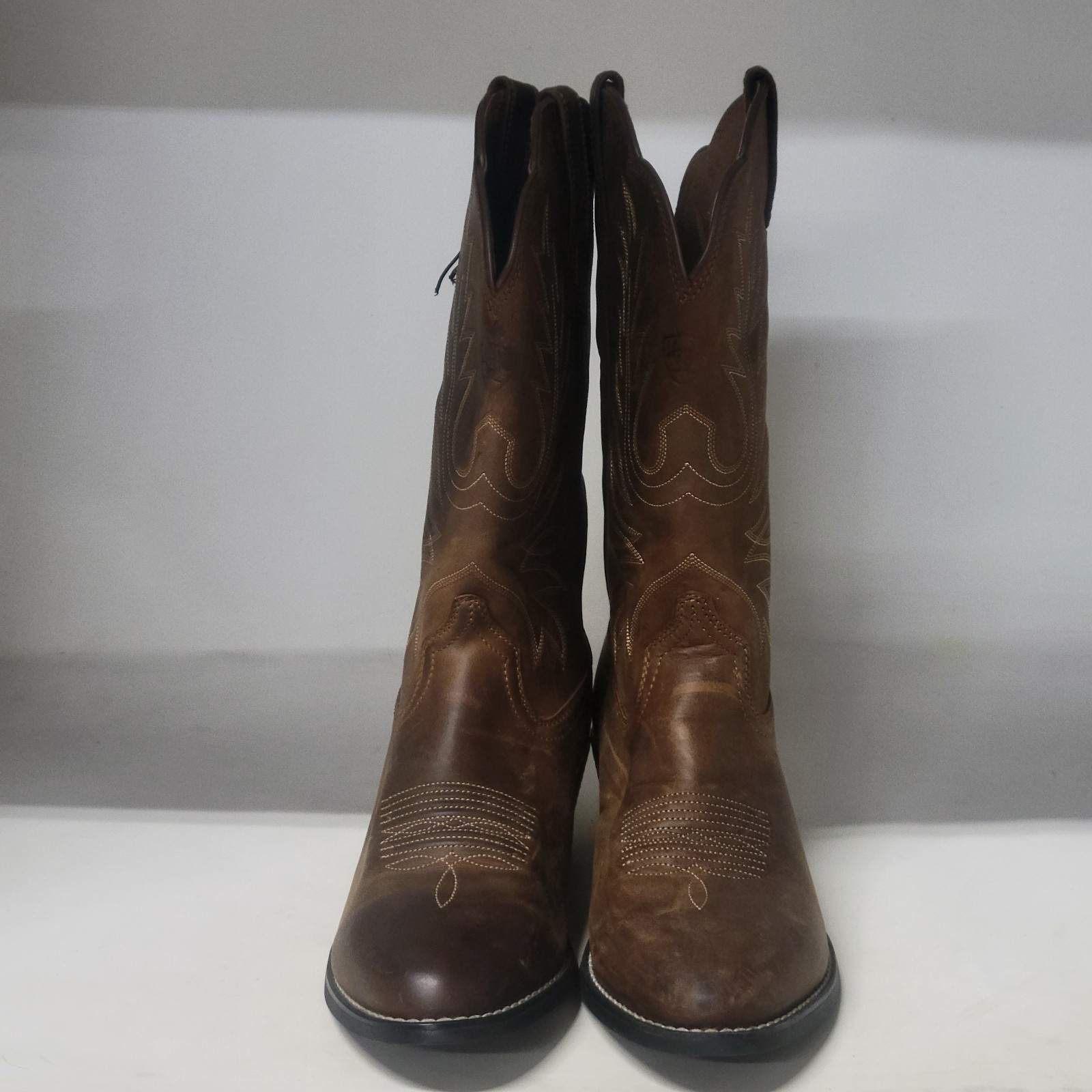 Ariat Womens Heritage Western Boot Brown (LEFT 9.5B / RIGHT 9C)