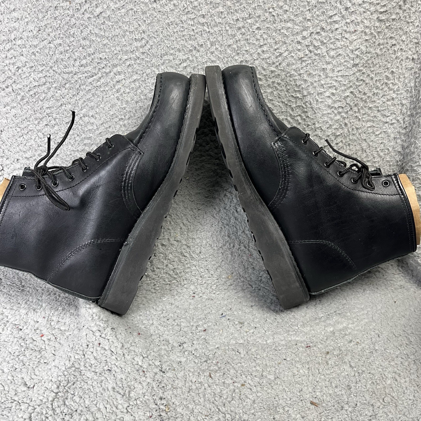 Red Wing Classic Moc Boot women’s 10 B Black Leather Shoes Made In USA