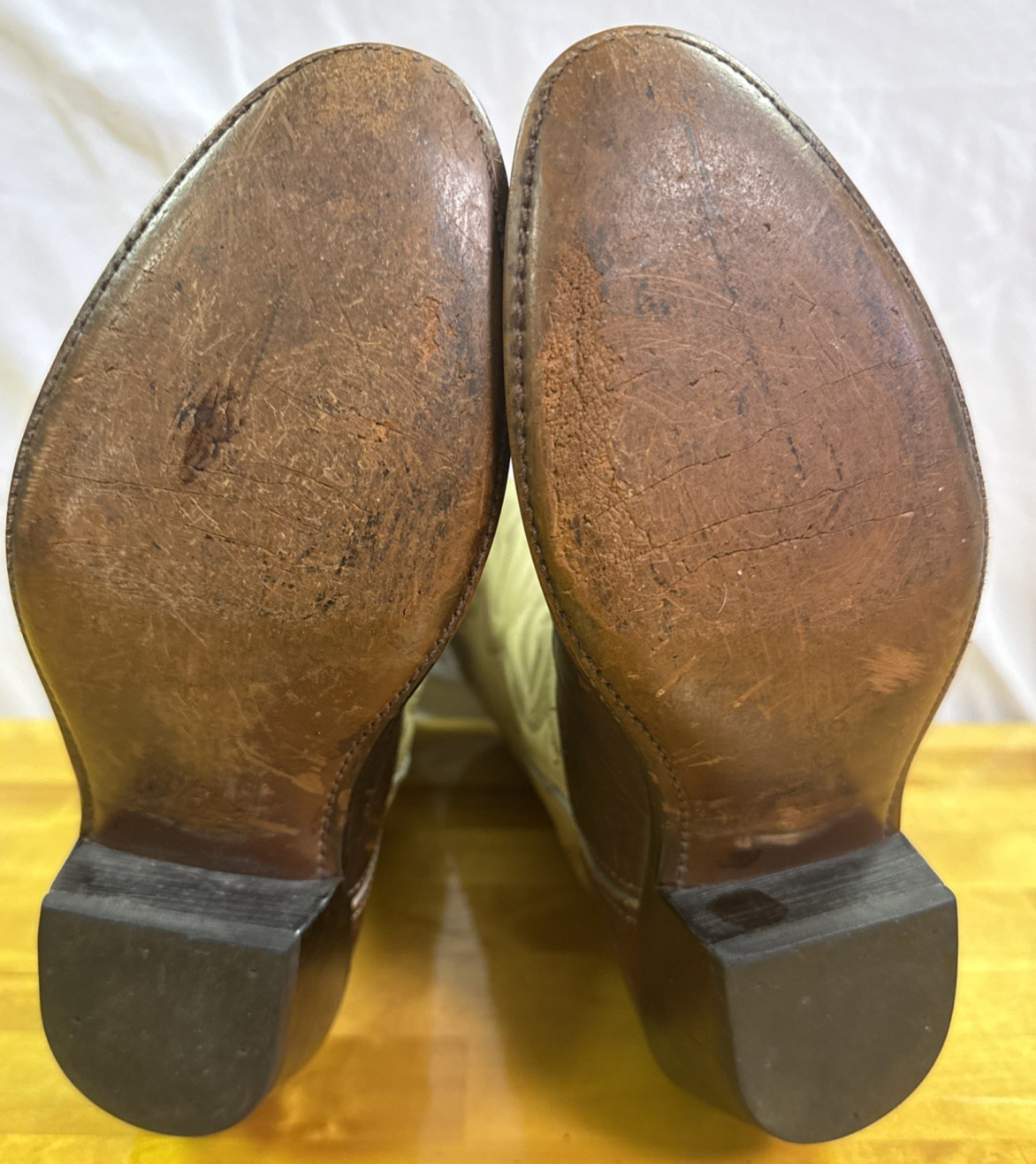 Durango Boots Woman Size 6 1/2 M Leather Upper Western Brown/Beige 17792W in GC