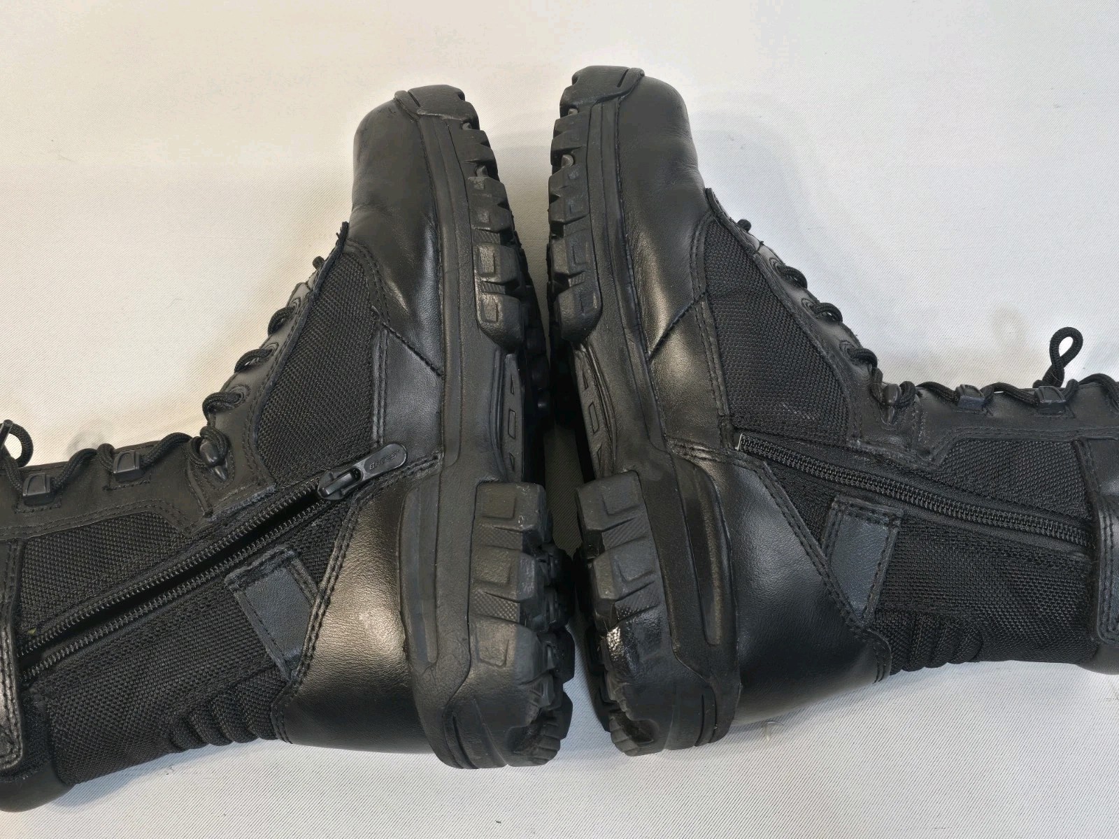 Womens Bates 8”Tactical Sport Side Zip Black EMT Combat Boots E02700 Size 8.5