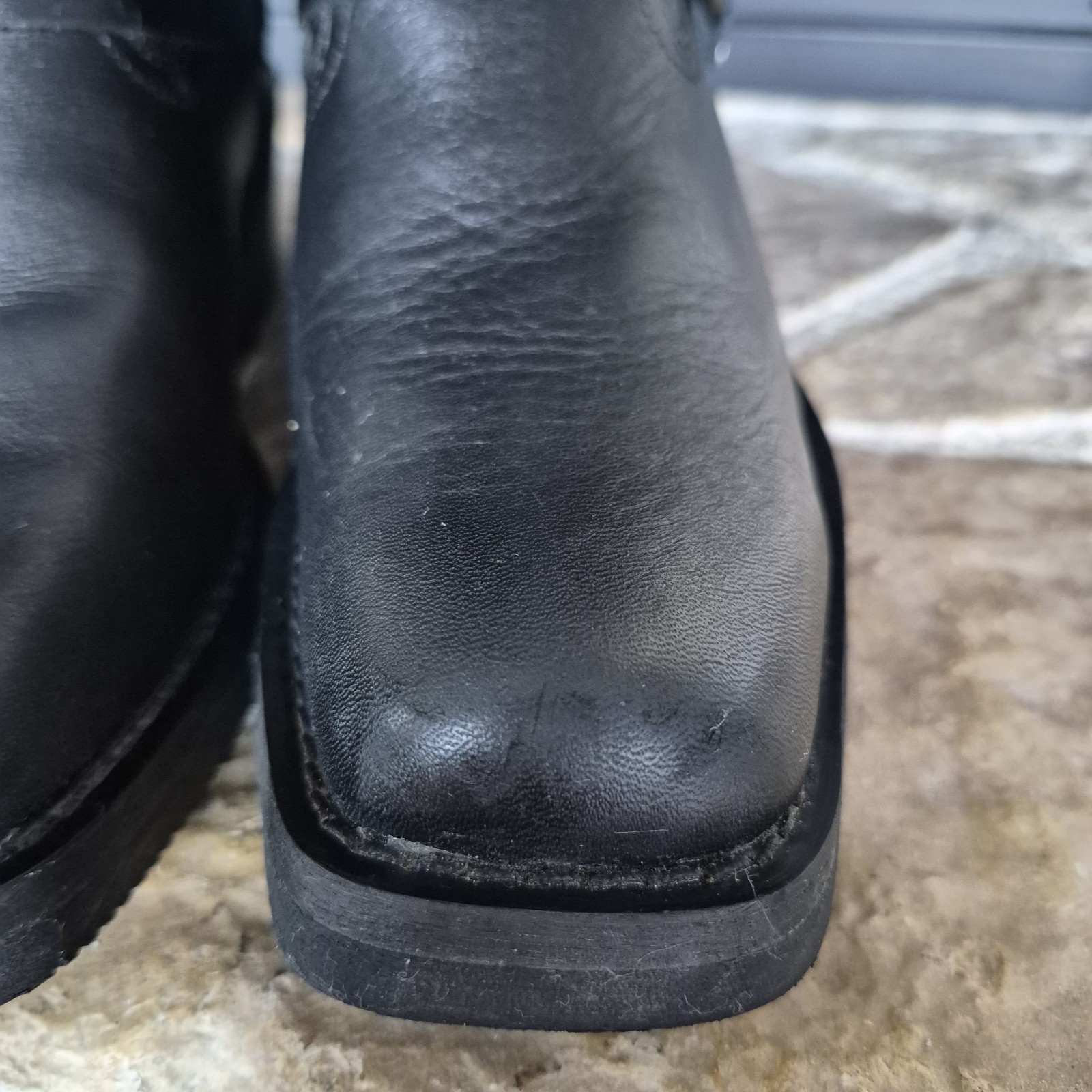 Harley-Davidson Korsen Harness Black Moto Boots Womens Sz 6.5 D87296 Waterproof