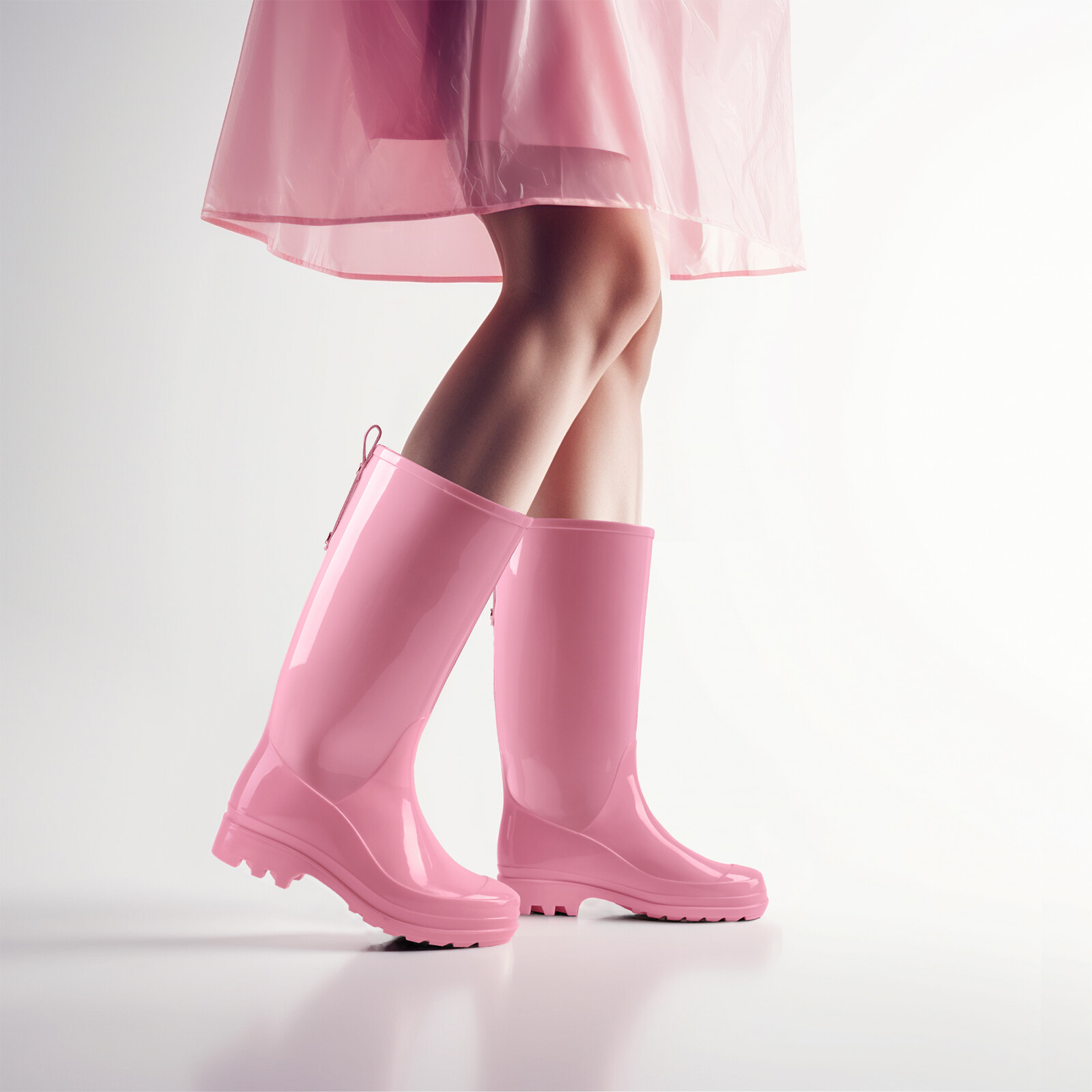 HISEA Women’s Knee High Rain Boots Waterproof Wellies Non-Slip Garden Work Boots