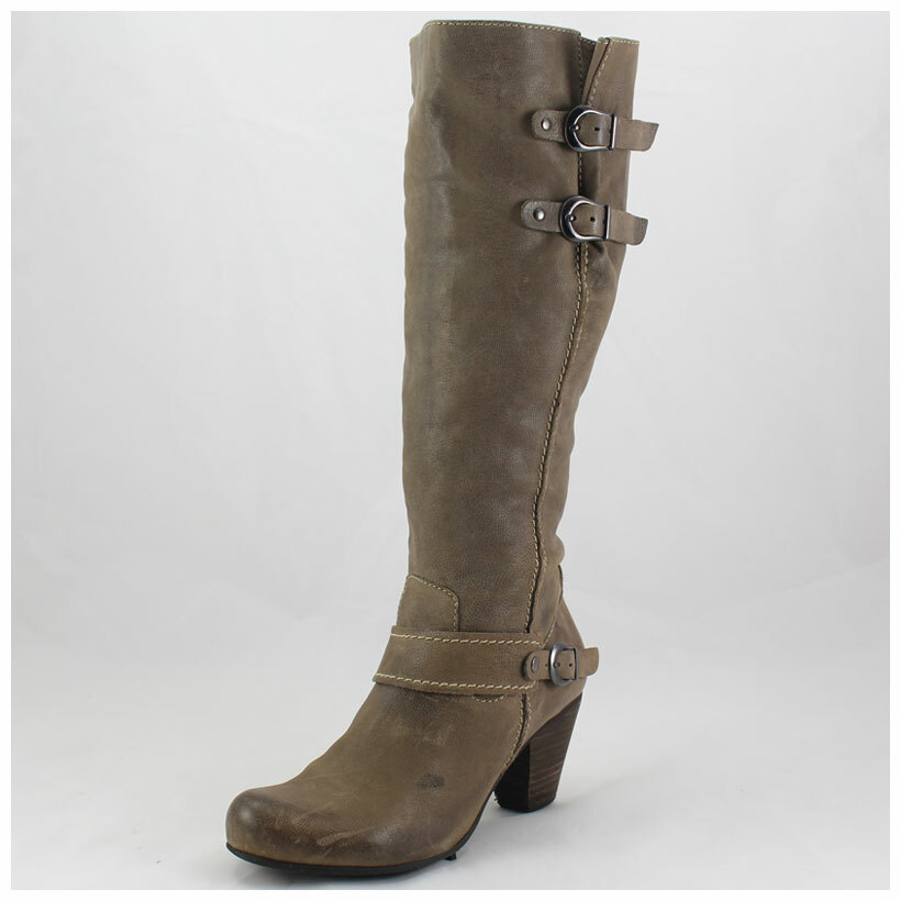 5th Avenue Boots Size 37 Leather Boots Knee High (#3431)