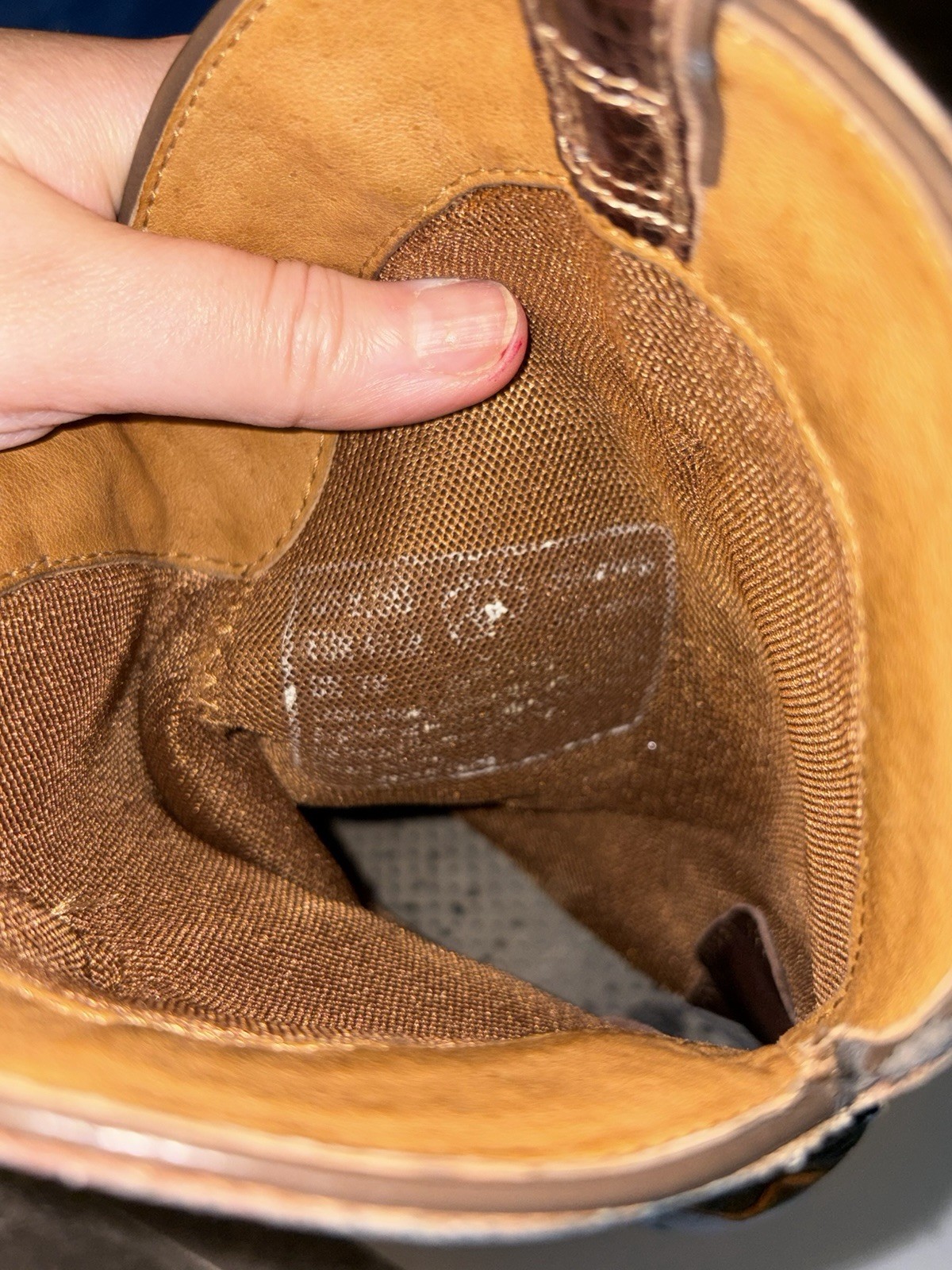 ARIAT Daisy Snip Toe Western Cowgirl Brown Leather Boots Womens Sz 7