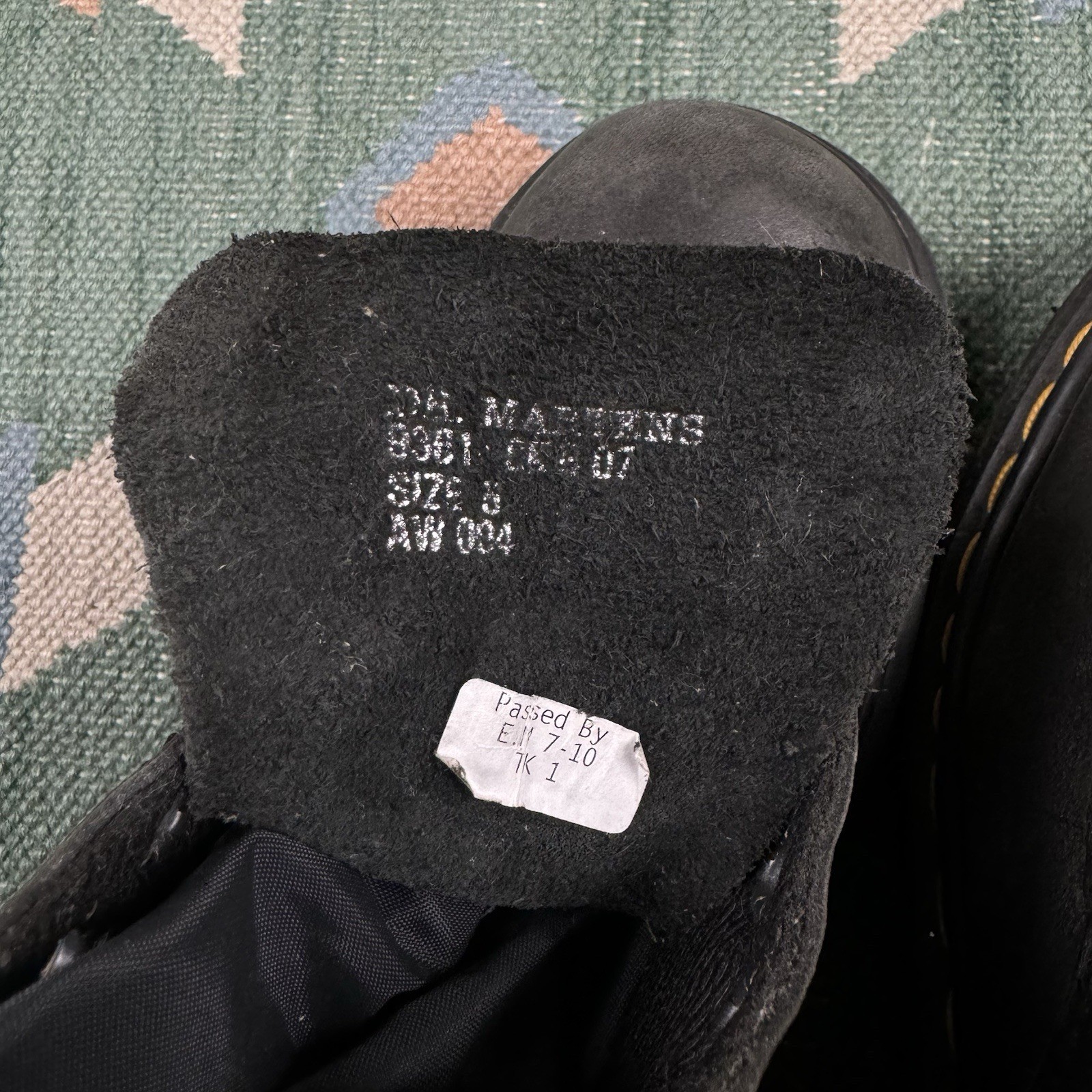 Rare Vintage Dr Martens Snow Waterproof Lined Black Leather Women’s Boots US 5