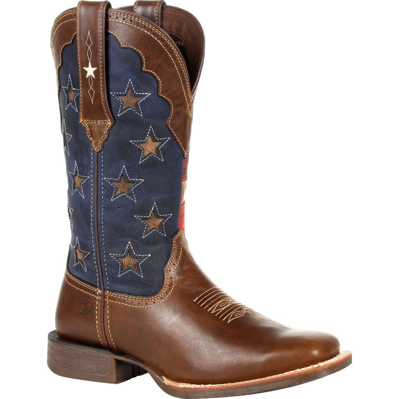 Durango® Lady Rebel Pro™ Women’s Vintage Flag Western Boot