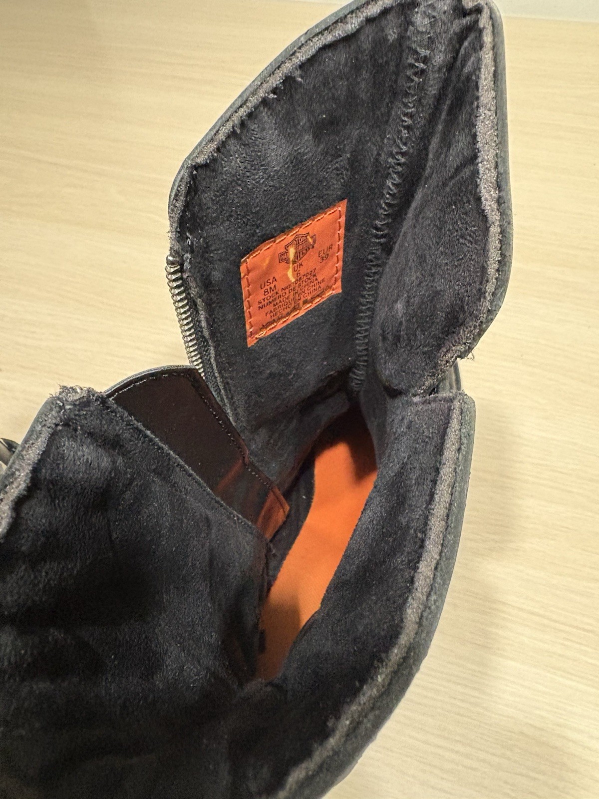 Womens Size 8 Harley Davidson boots. Harley Davidson Boots. Motorcycle Boots.