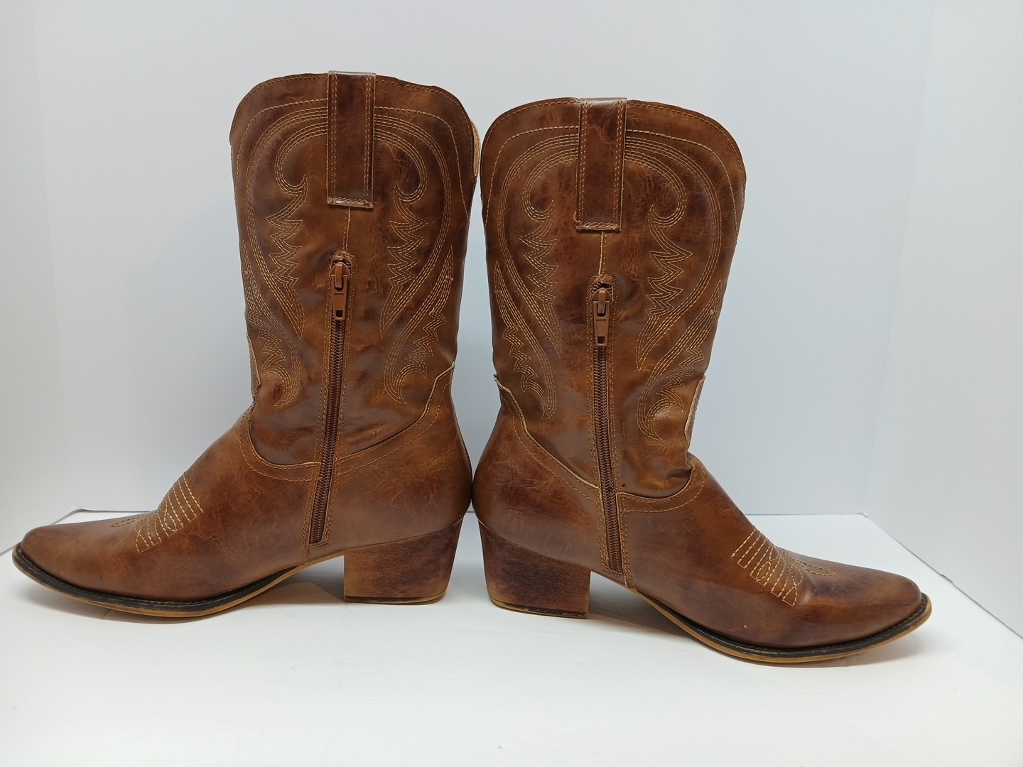 Maurices Womens Midcalf Western Boots sz 7