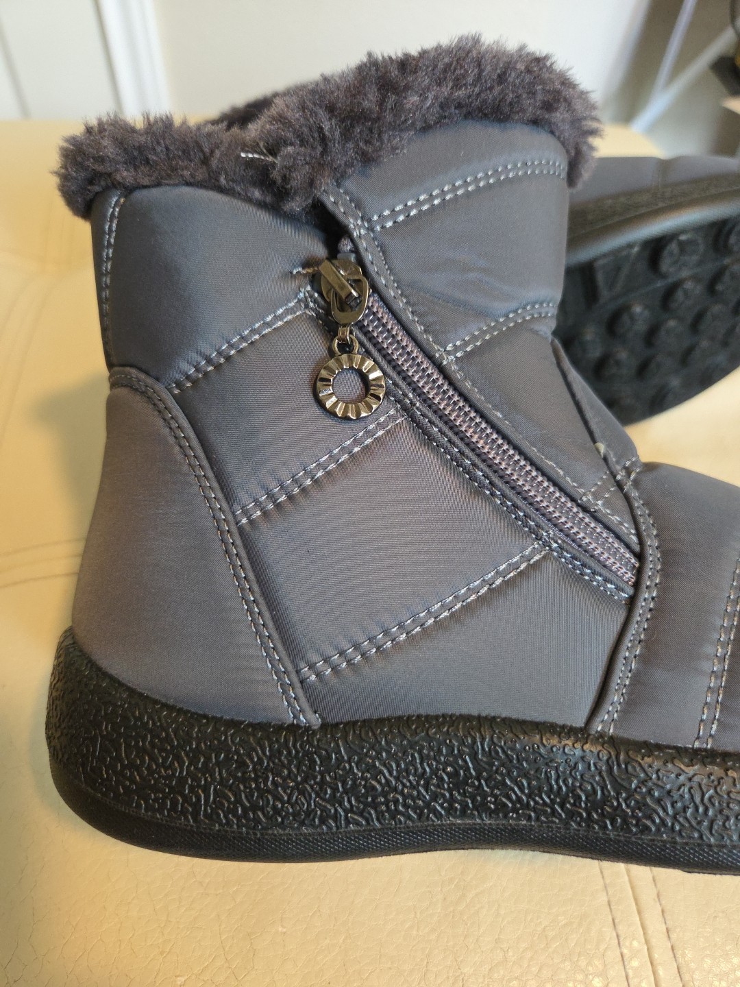 BURUDANI Women Snow Non Slip Waterproof Boots 7.5 US