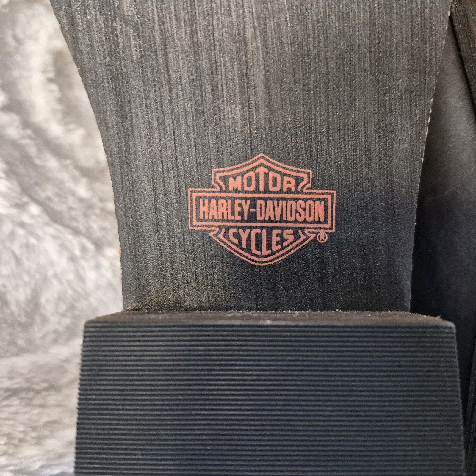 Harley Davidson Brittany Moto Boots Black Leather Chelsea Studs Women’s Sz 6 NEW