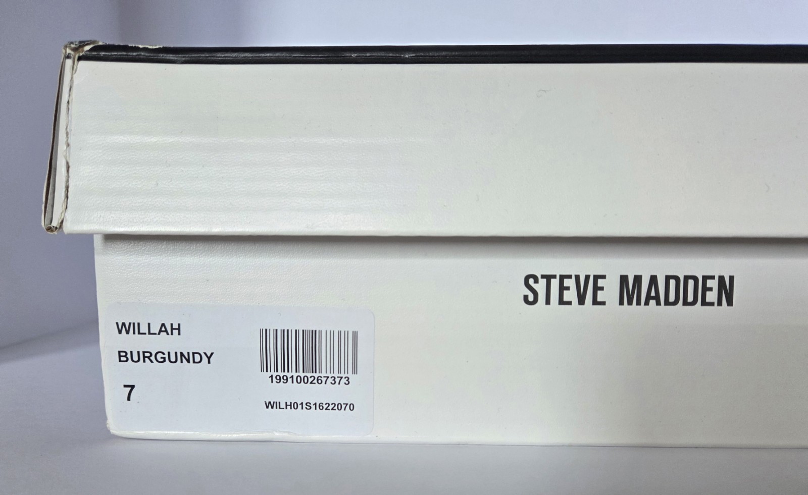 Steve Madden Willah Burgundy Boots