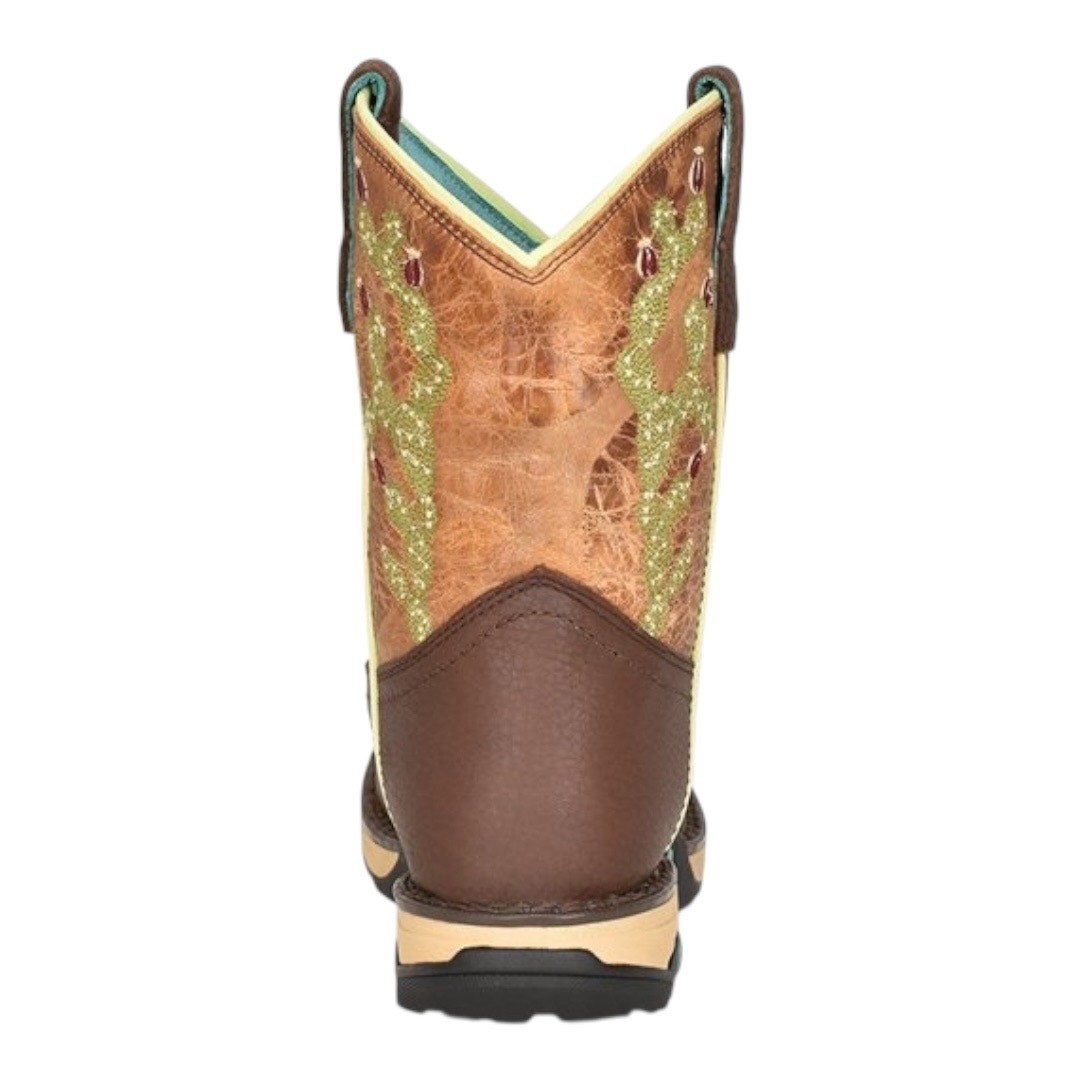 CORRAL WOMENS CACTUS EMBROIDERY WESTERN Square Toe Western/Cowboy BOOTS | NEW!
