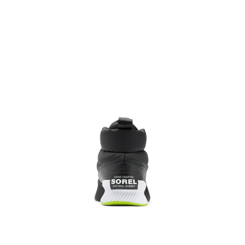 Sorel Womens Out N Aboutâ„¢ III Puffy Zip Black/White 6.5 B – Medium