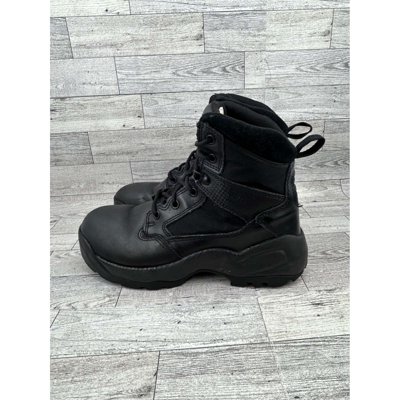 5.11 Tactical ATAC 2.0 6 inch NZ Black Leather Duty Boots 12405 Women Size 8.5