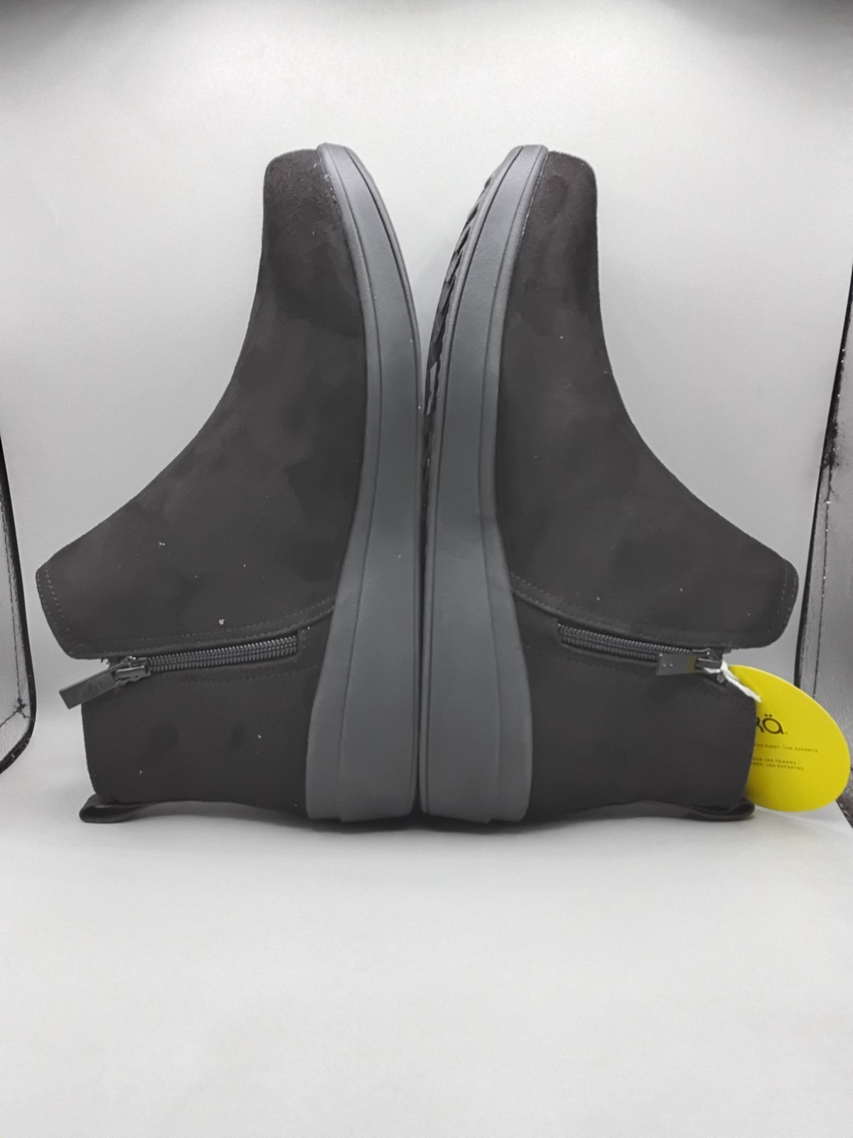 Ryka Women’s Water-repellent Wedge Ankle Boots Lovely 9.5W Black UP