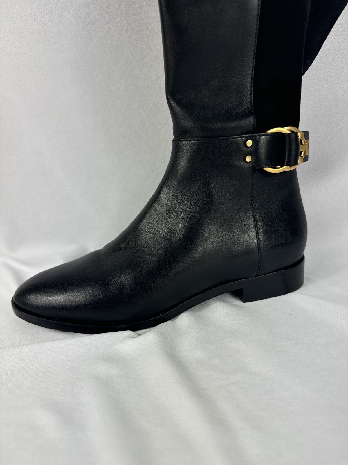 New Tory Burch – MARSDEN Women’s 7 Leather Suede Over Knee Riding Boots