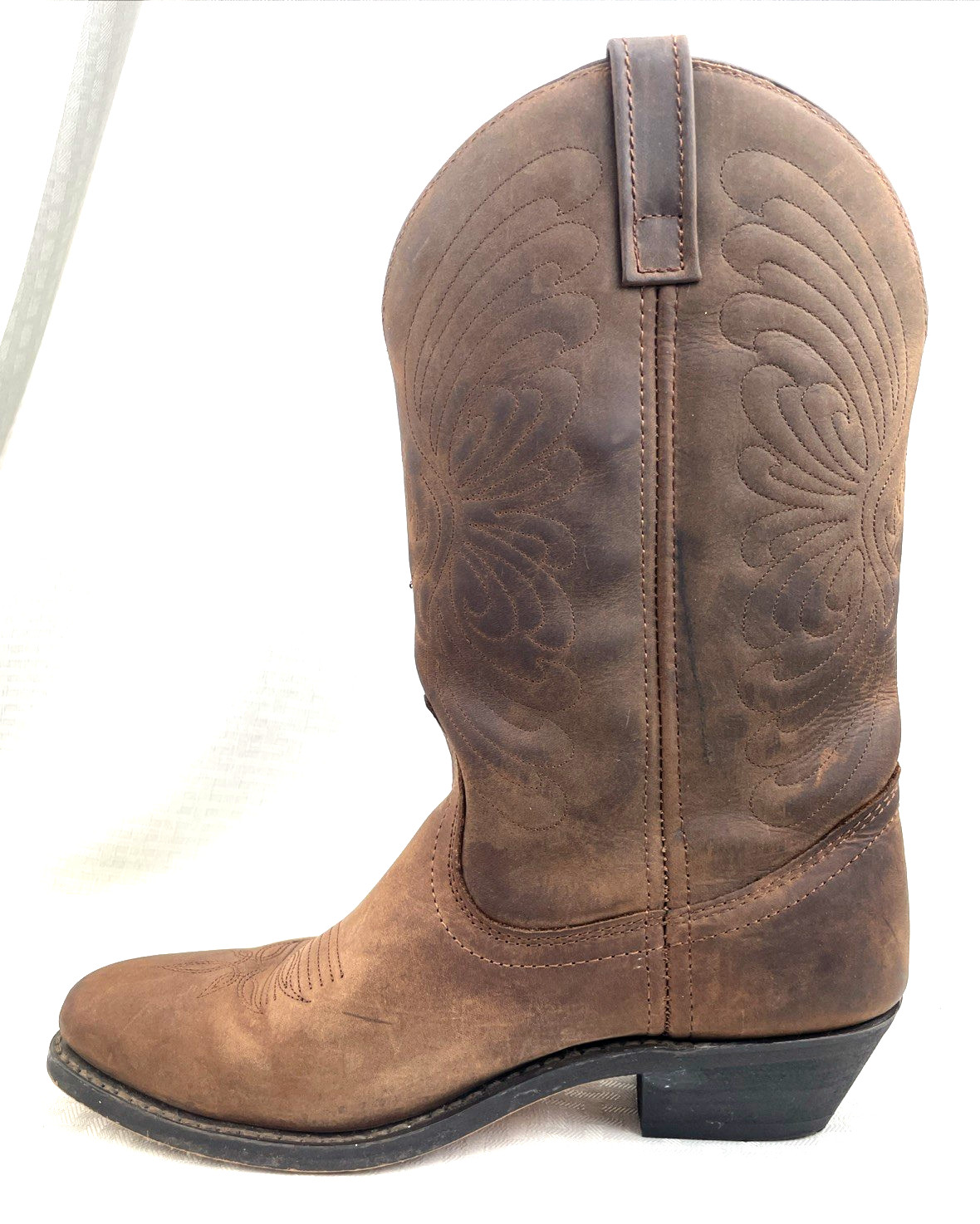 Masterson Boot Co. Brown RB7440 Leather Western Cowboy Boots Women’s Size 8 M