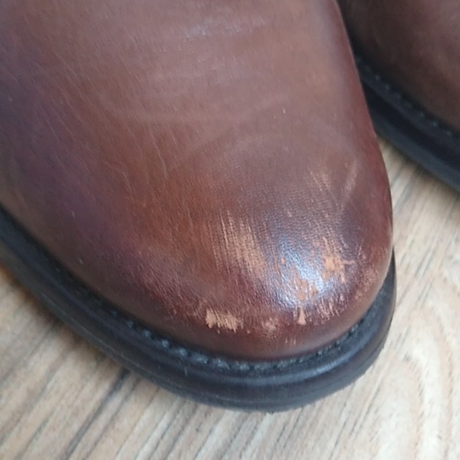 5th Avenue Brown Leather Chelsea Ankle Booties Size 37
