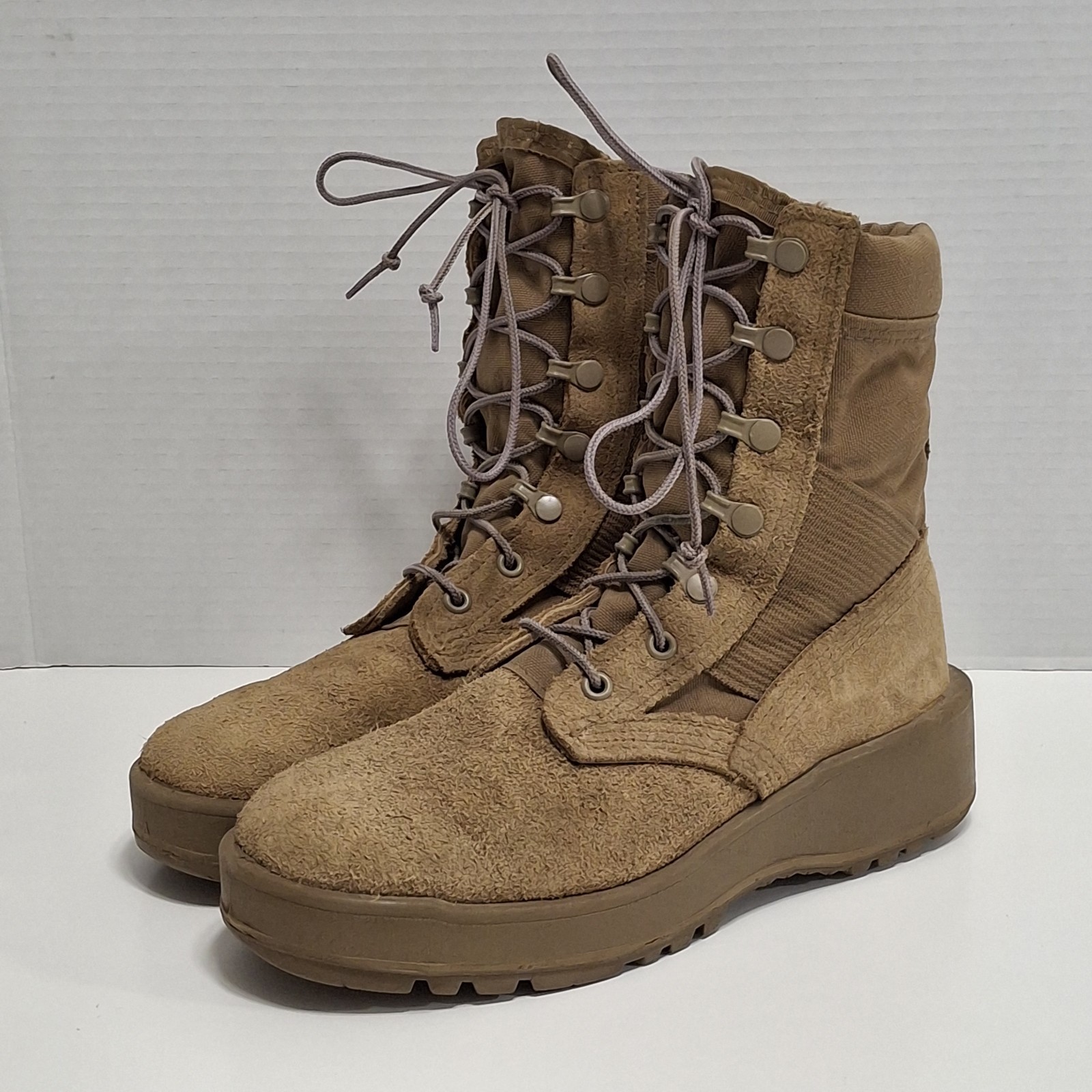 Altama Combat Boots Vibram Sole Tan Military Issue Women’s 5.5R Suede Tactical